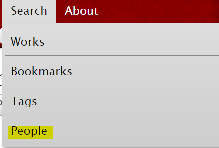 People Search 页面